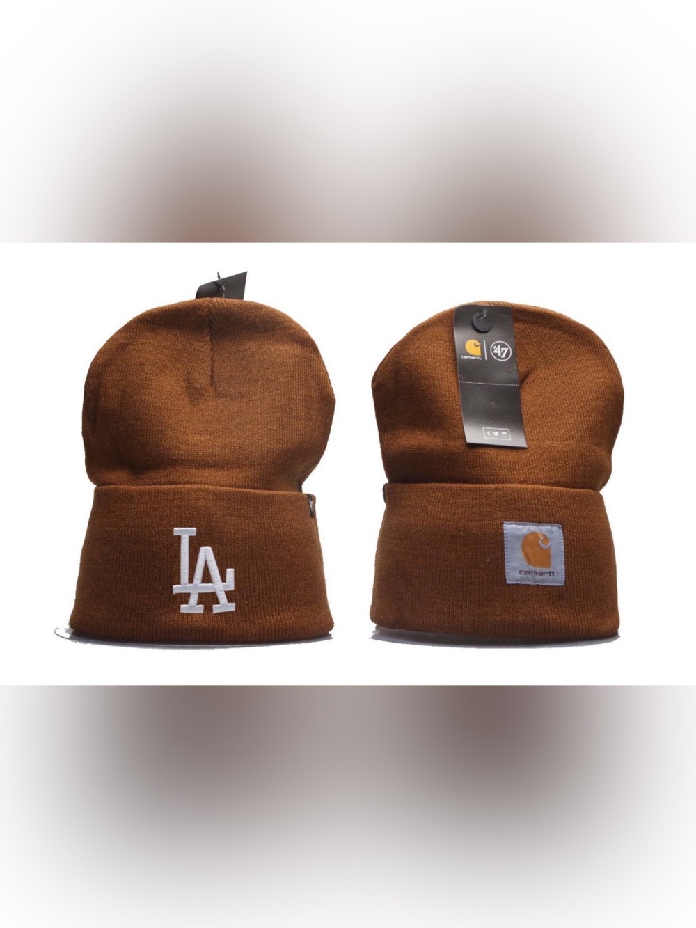 Brand New Carhartt ‘47 Los Angeles Dodgers Football Beanie OSFM